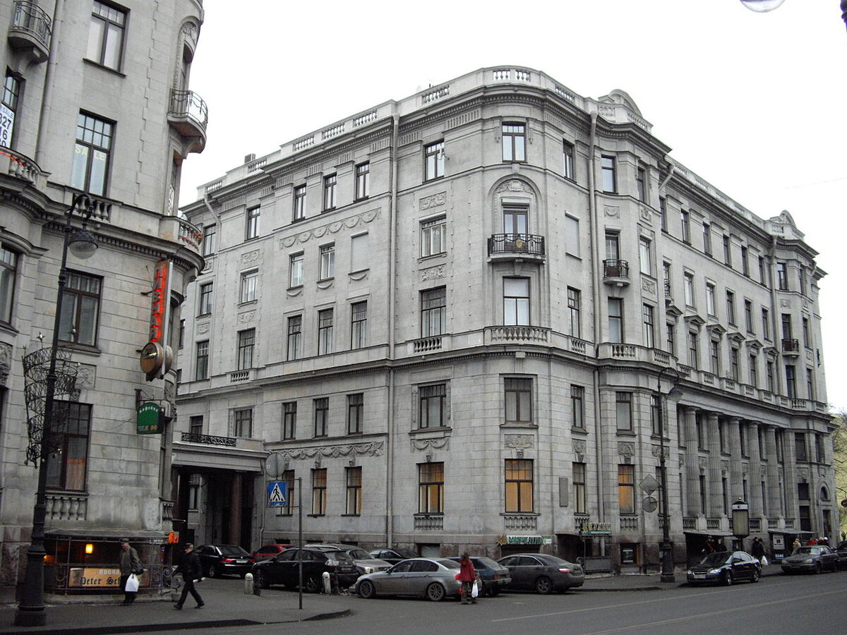 Доходный Дом Бенуа (Санкт-Петербург). Источник фото: wikipedia.org