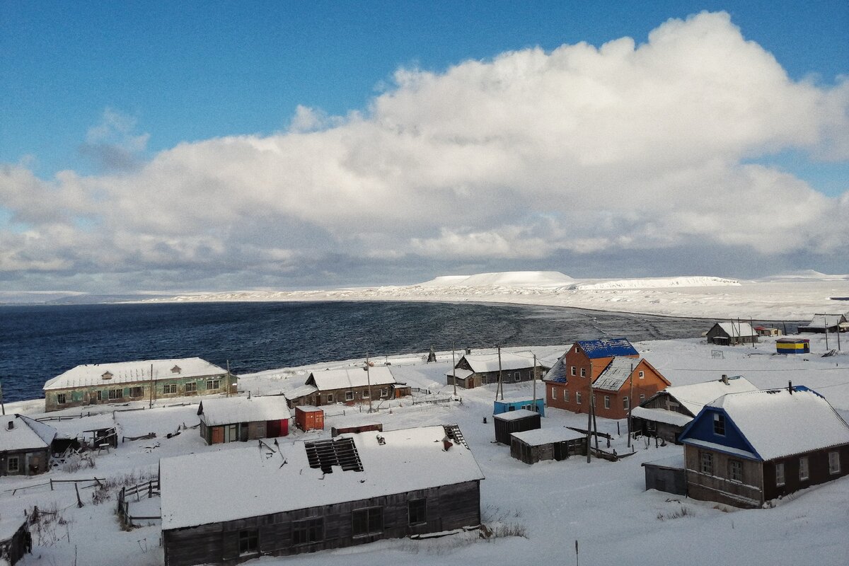 Село Никольское на берегу Тихого океана