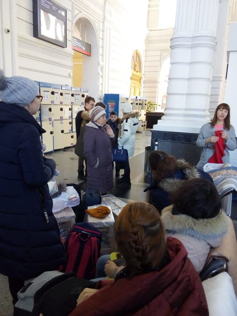 ЖД вокзал Казани перед путешествием