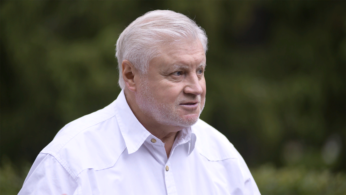 Сергей Миронов, лидер партии "Справедливая Россия"