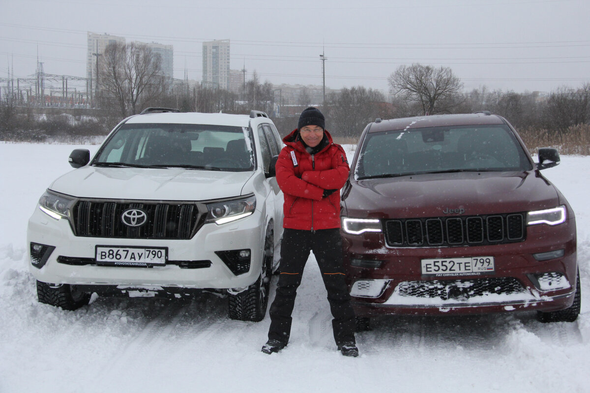 Toyota Land Cruiser Prado против Jeep Grand Cherokee: Прадорубилово ...
