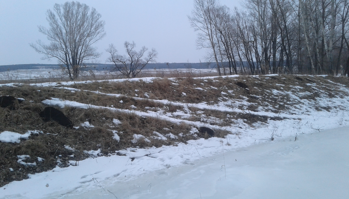 В этом месте летом не бывает воды
