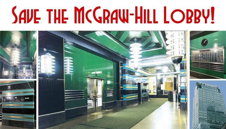 Фрагменты лобби МакГроу Хилл Билдинг, Нью-Йорк. Архитектор - Раймонд  Худ, 1930-1931гг.  Официальная страница  петиции - https://www.gopetition.com/petitions/save-the-art-deco-lobby-of-the-mcgraw-hill-building.html 