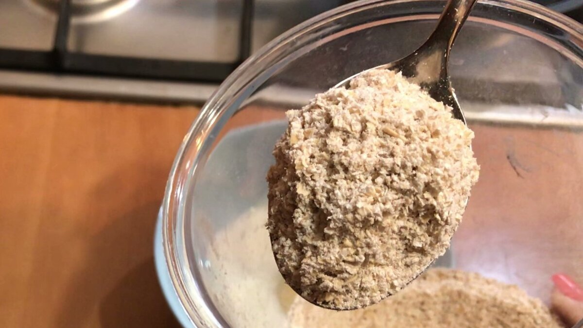 Перемолотая овсянка