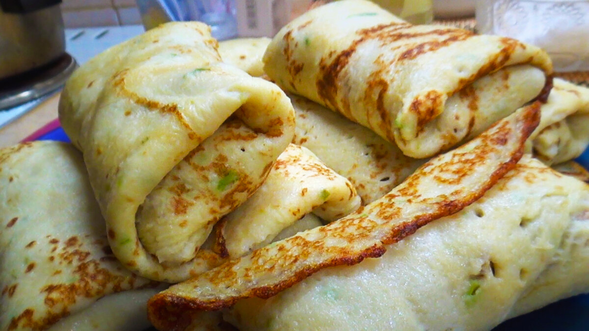 Картофельные блинчики с мясом