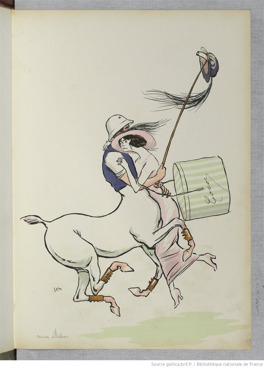 Если не узнали даму, обратите внимание на шляпную коробку