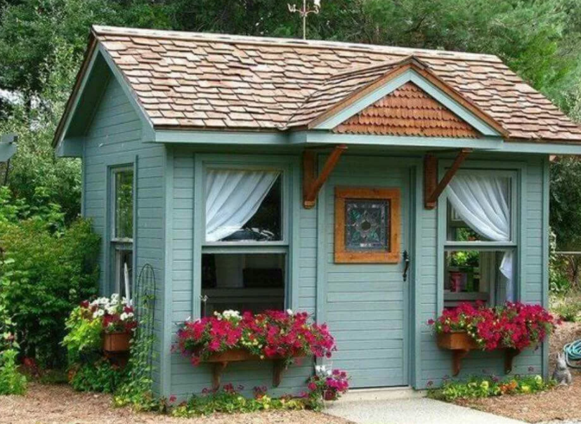 садовый домик shed garden