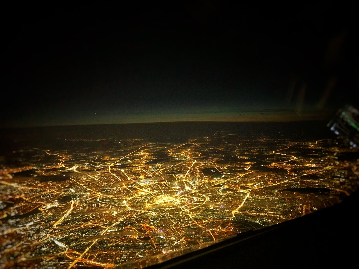 Москва из космоса