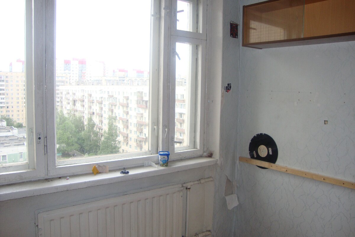 Квартира в том состоянии, в котором мы её купили.