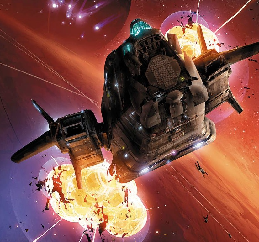 Фрагмент обложки "Предела". Художник — Дмитрий Андреев.