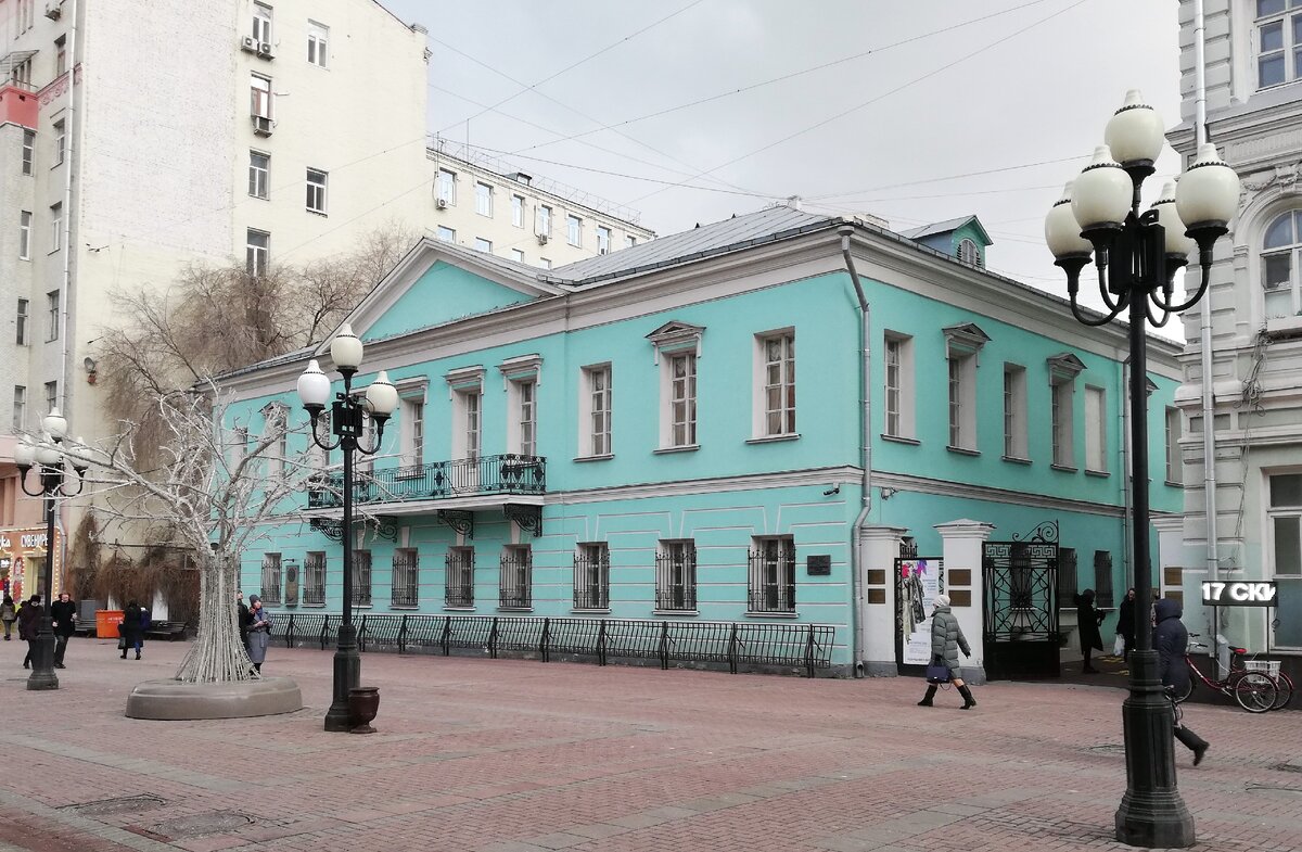 Арбат, дом 53. Мемориальная квартира А.С. Пушкина. Фото автора