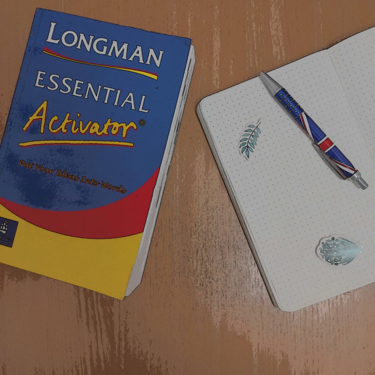 блокнот, ручка и хороший словарь - наши верные друзья 