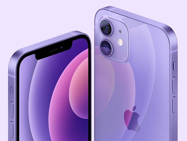 Новый цвет корпуса iPhone 12 и iPhone 12 mini