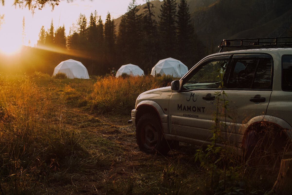 Mamont Camp горный Алтай