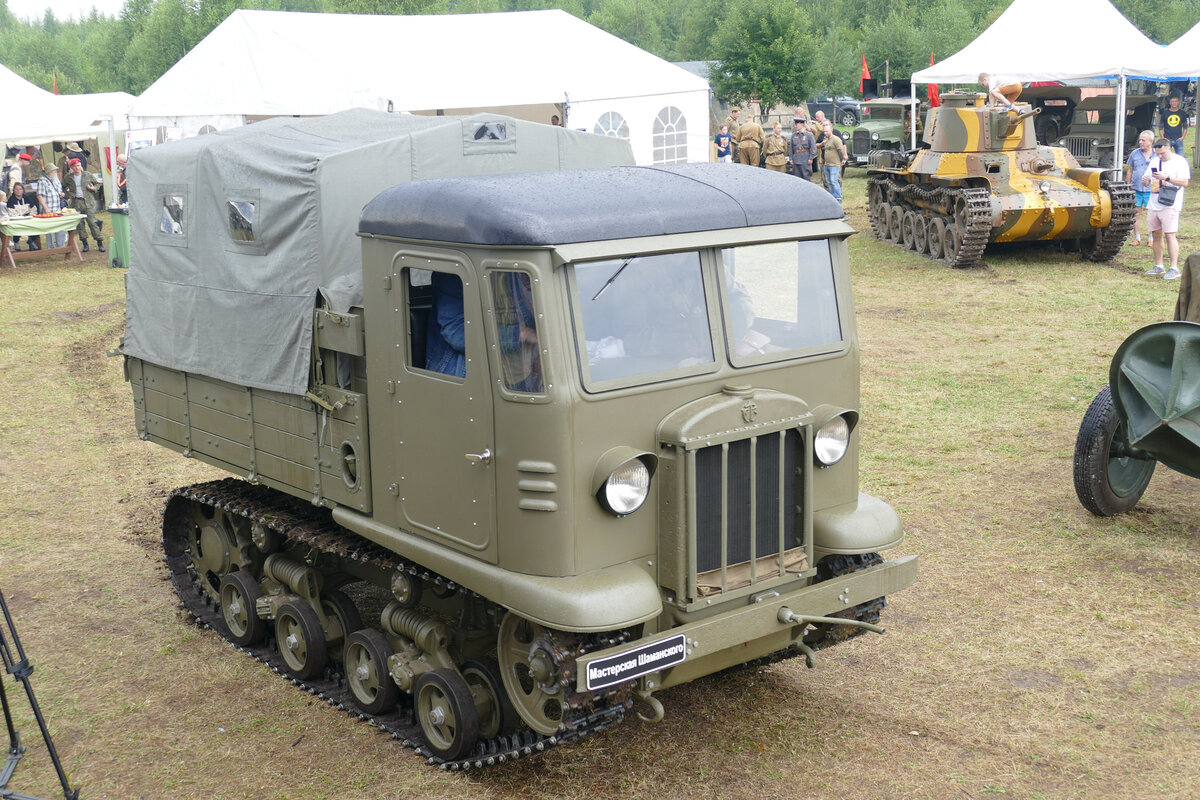 СТЗ-5, дебют этой машины на "Моторах Войны".