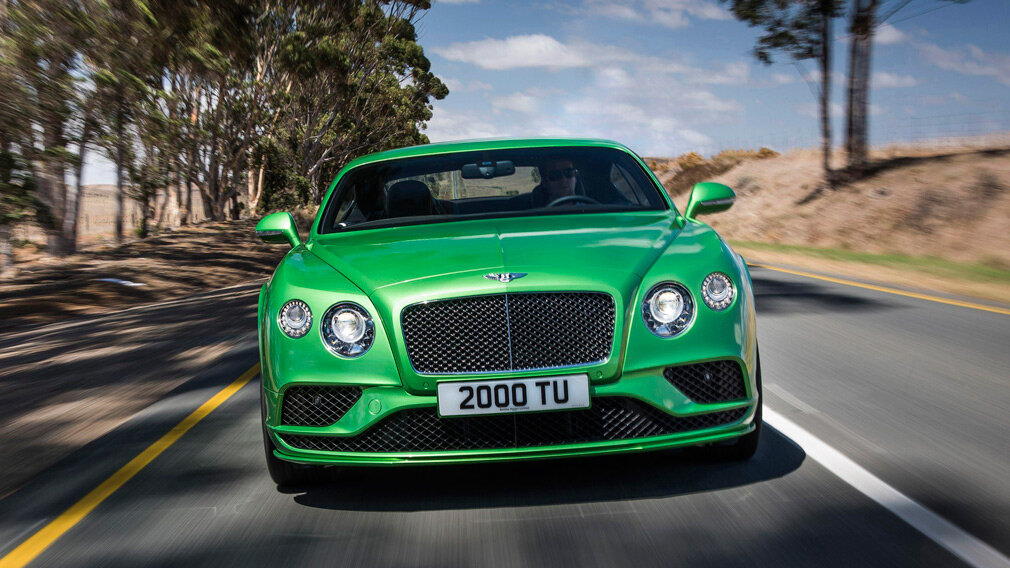 Bentley Continental мятная