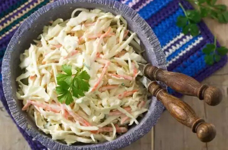 Рецепт Салата из капусты
