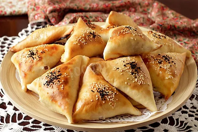 Самса с фаршем 