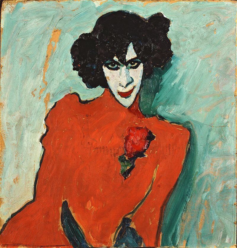 Алексей Явленский «Портрет А. Сахарова», 1909 © Музей Висбадена