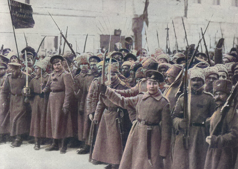 Русская армия в 1917 году стремительно разваливалась.