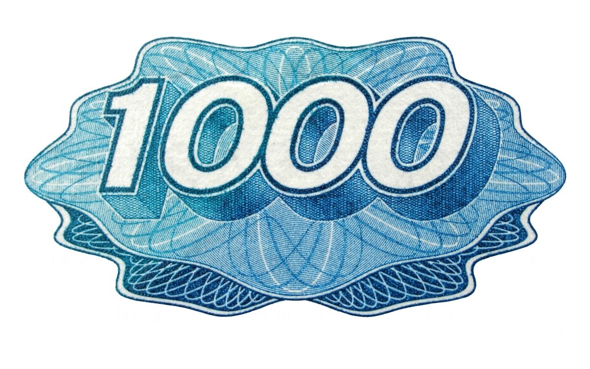 1000 цифра картинка