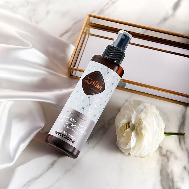 Спрей-кондиционер для гладкости волос “Ритуал Сияния” от Zeitun
