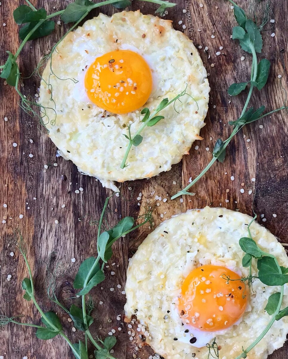 Яичница с цветной капустой. Супер рецепт!