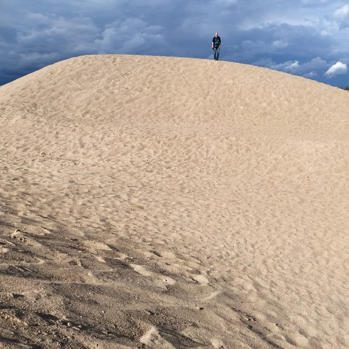 Песчаные дюны в ближнем Подмосковье. Почти другая планета!
