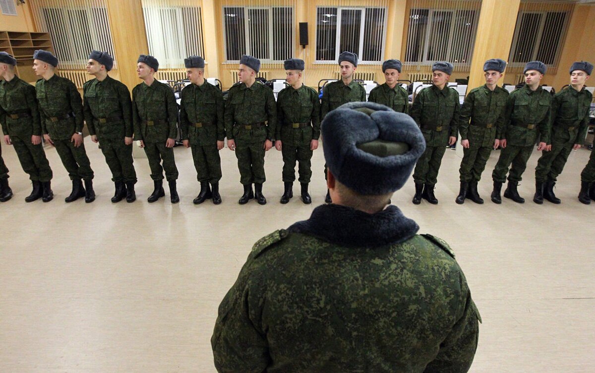 Строй военнослужащих