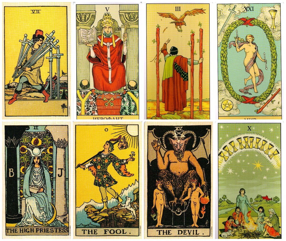 1 Вариант Основные карты