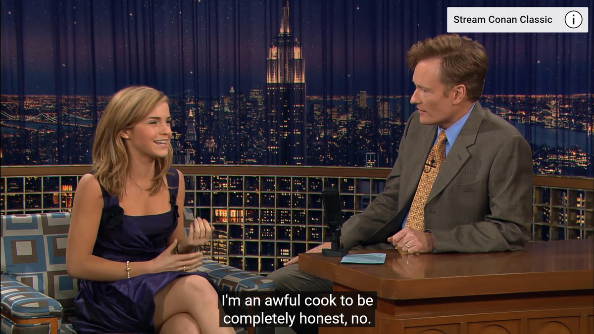 Emma Watson - to be completely honest