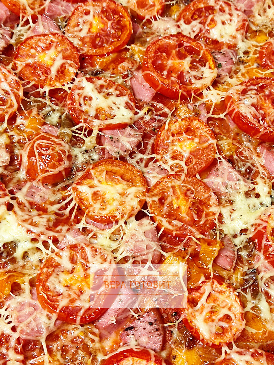 Пицца из микроволновки 