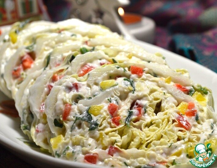 закуска из пекинской капусты.