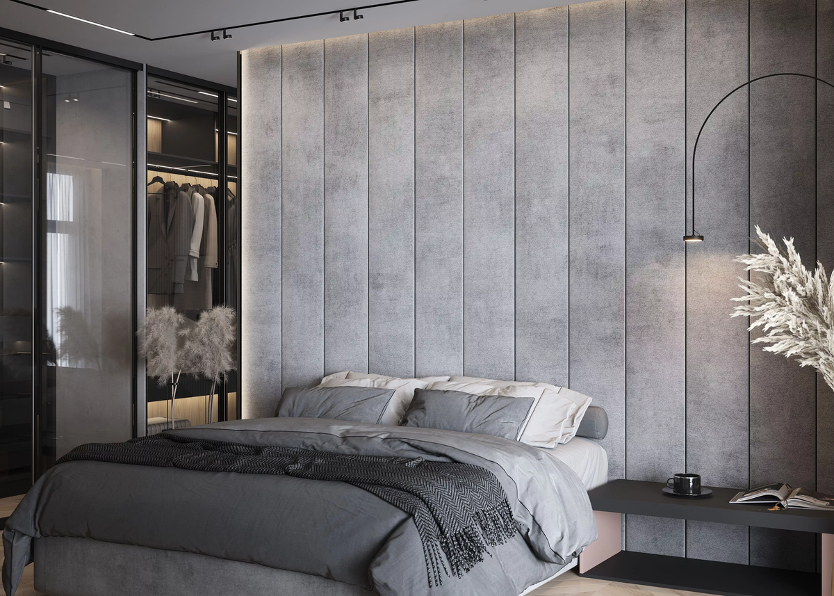 Мягкие панели в спальню (арт. 071)