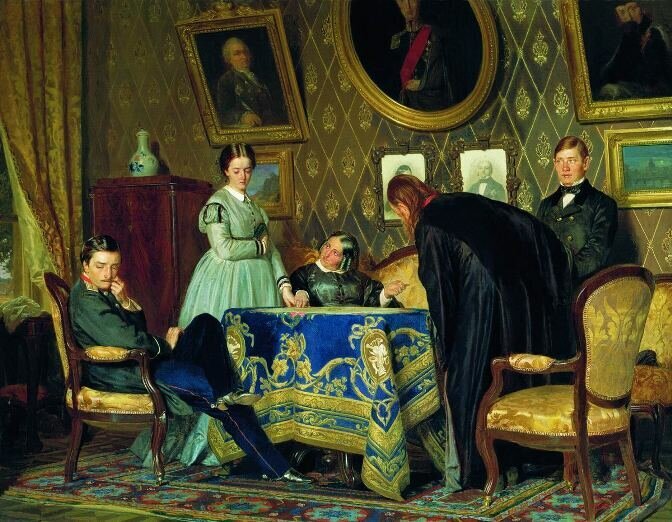 Воспитанница. Николай Неврев, 1867