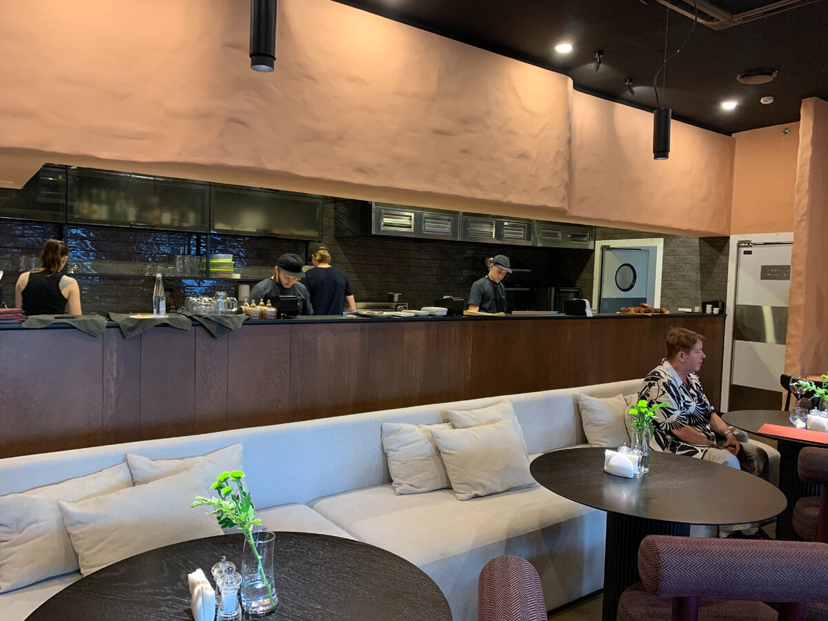 Открытая кухня