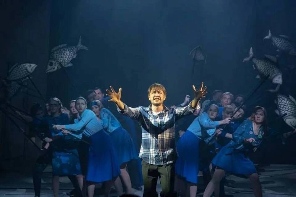    Сцена из спектакля "Фома". Фото: Дарья Жбанова