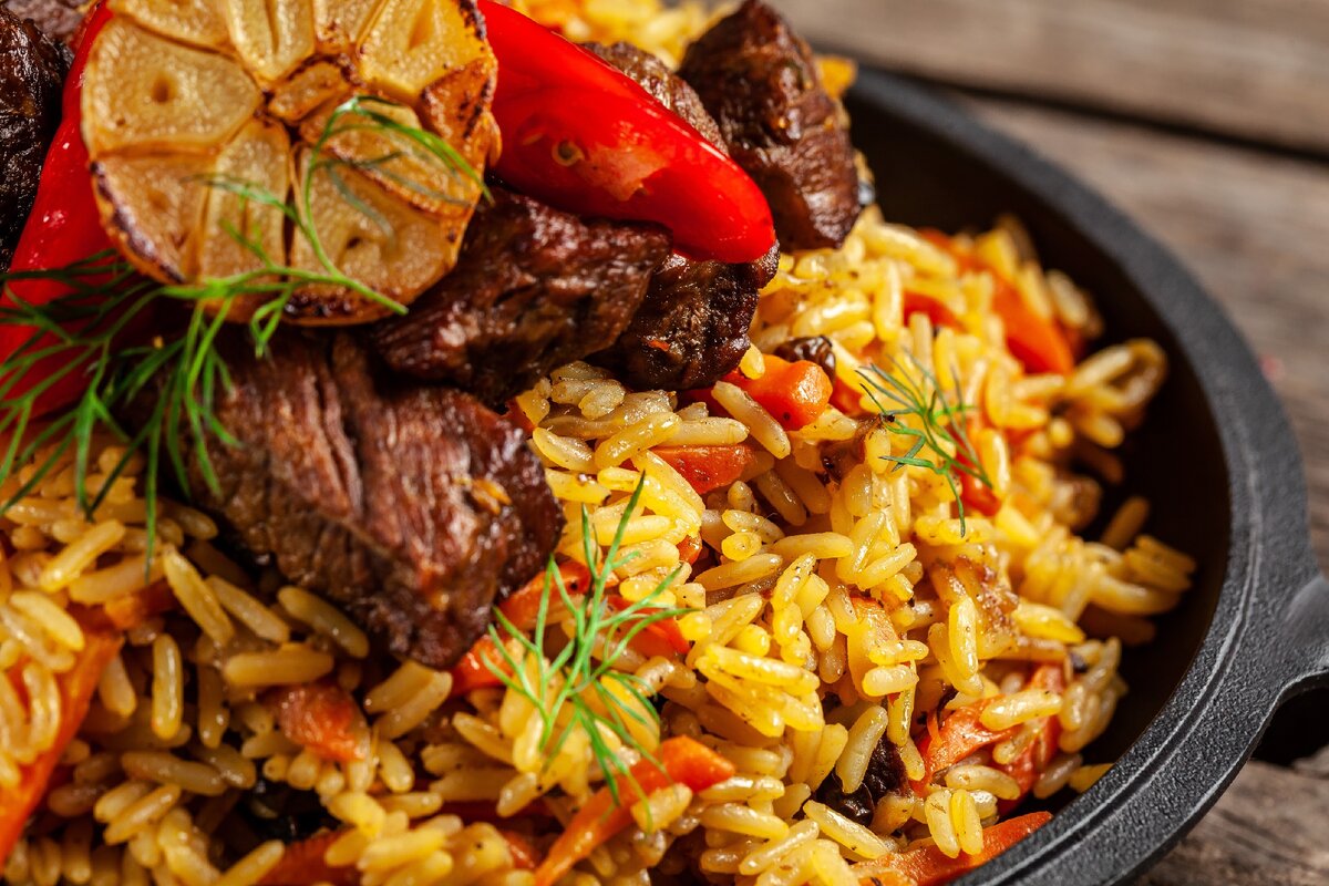 Как приготовить грузинский плов.