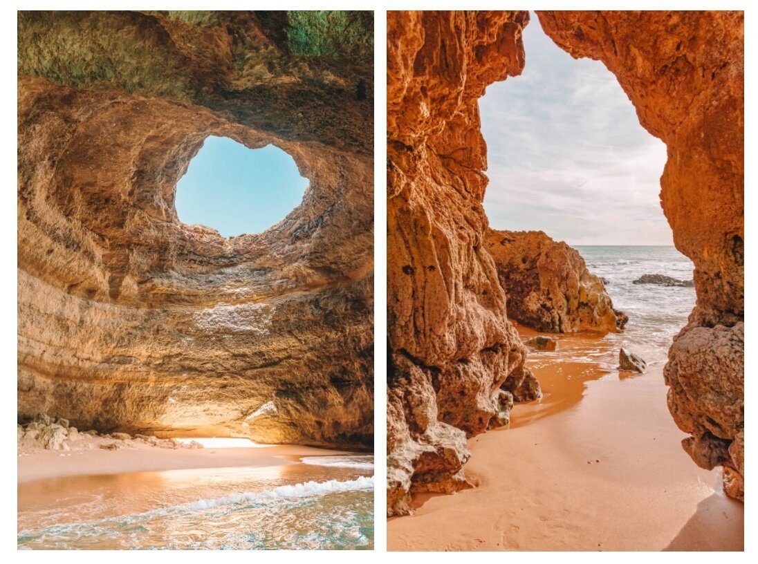 Пляжи и пещеры Алгарве, Португалия