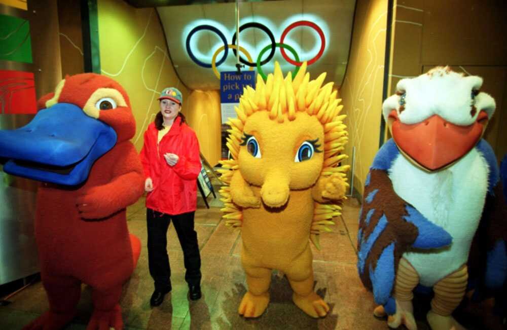 талисман сидней. талисманы олимпиады 2000 в сиднее. олимпийские игры сидней 2000 талисман. талисман сидней. талисман олимпиады 2000.
