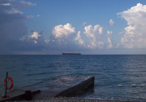 Море в Дедеркое.