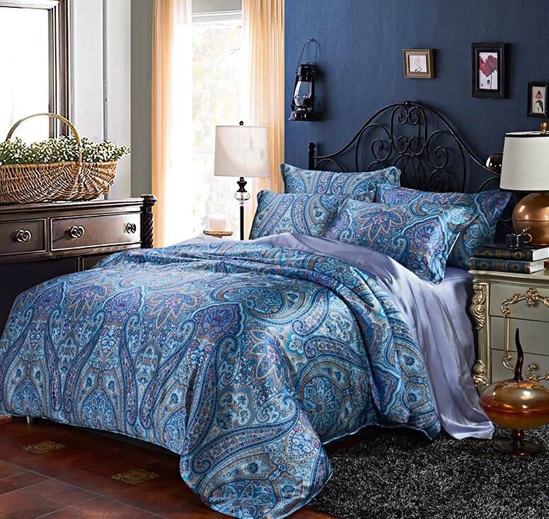 Комплект постельного белья из 100% шелка сорта Малбери