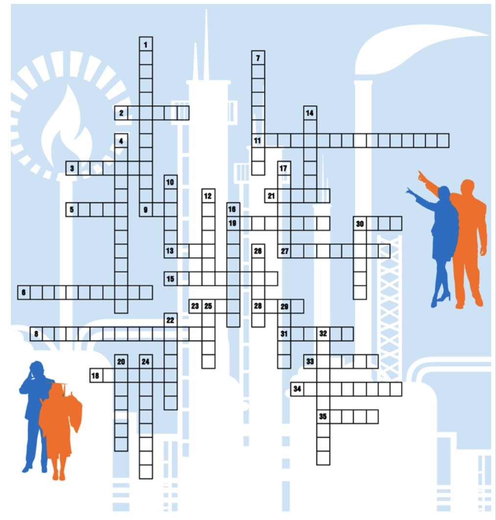 Кроссворд про нас и про газ 