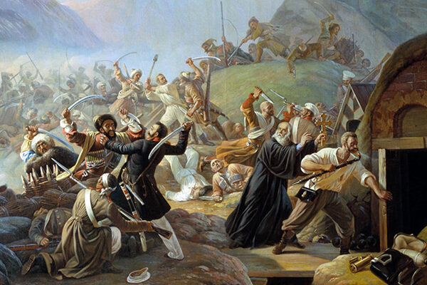 Эпизод долгой и изнурительной Кавказской войны