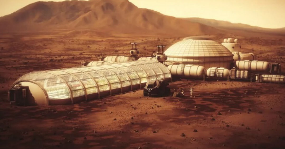 Визуализация колонизаторского лагеря