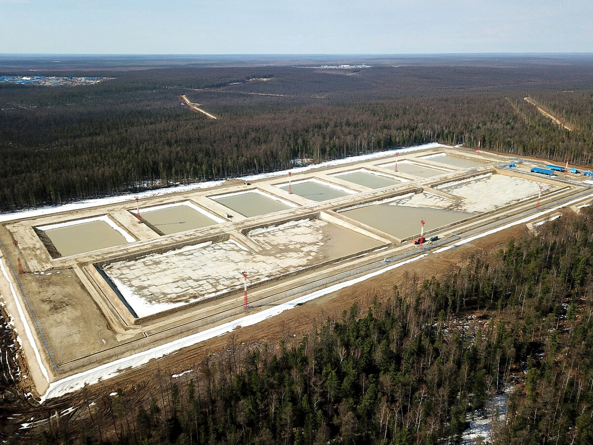 Полигон ТБО на Чаяндинском нефтегазоконденсатном месторождении