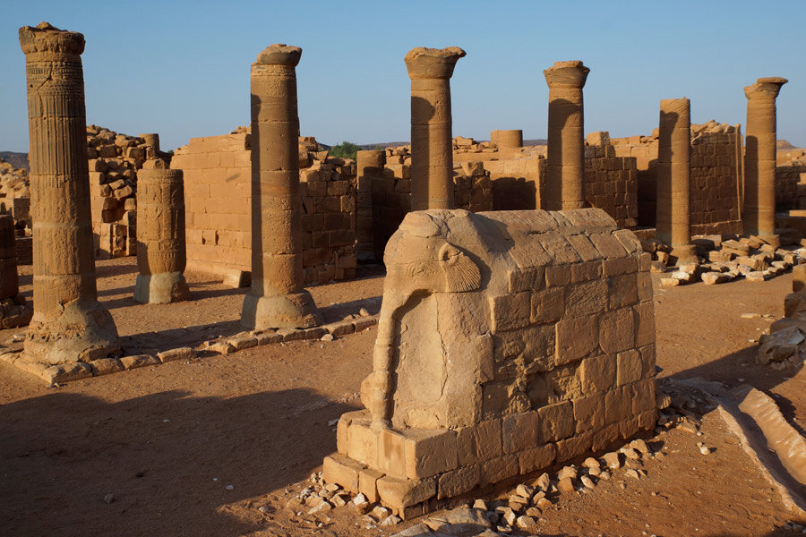 Мероитский храмовый комплекс. Источник фото: https://www.exploresudan.co/meroe