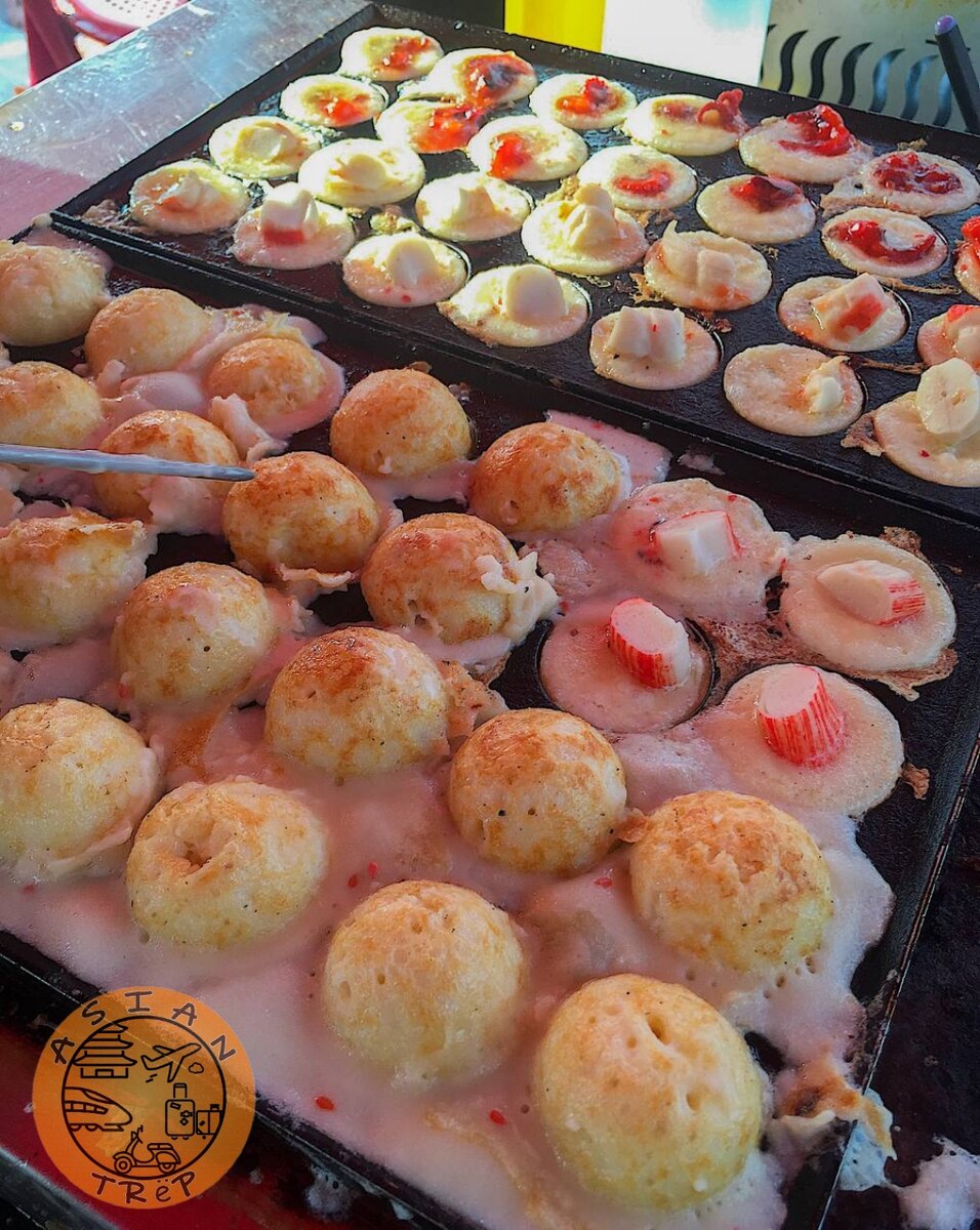 Процесс приготовления такояки