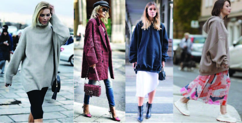 Силуэты оверсайз и интеграция спортивных моделей в повседневные образы