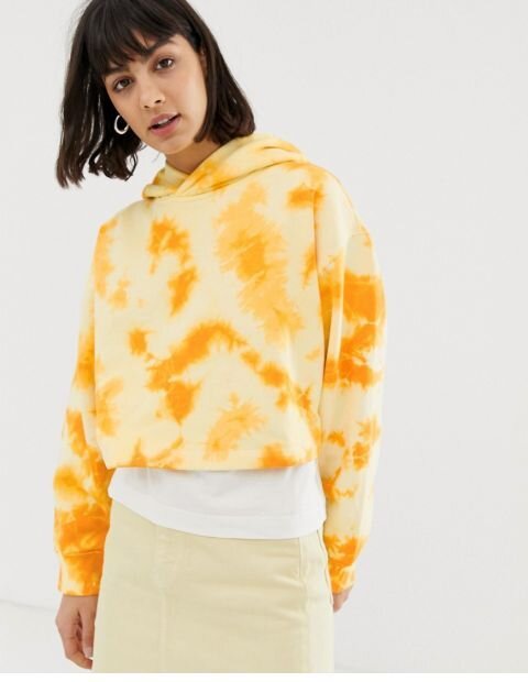 Галерея идей: современные образы с использованием принта тай-дай